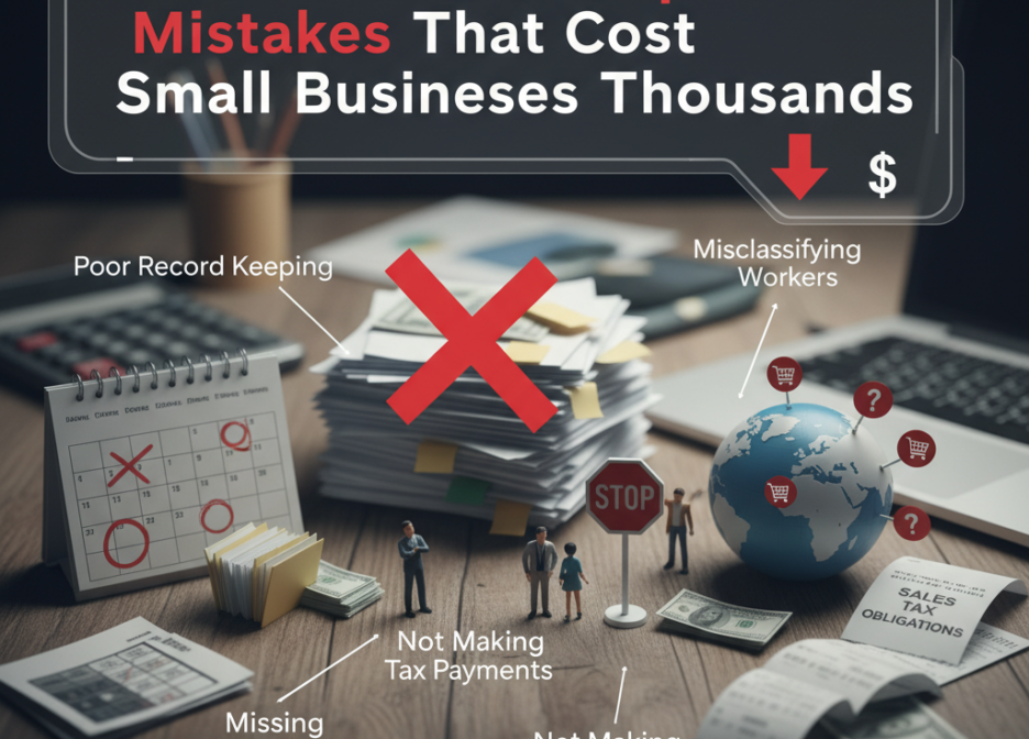 5 Common Tax Preparation Mistakes That Cost Small Businesses Thousands